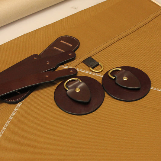 Custom tan holdall in progress...